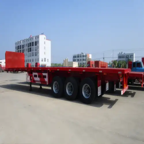 3-akslet lavbedtrailer