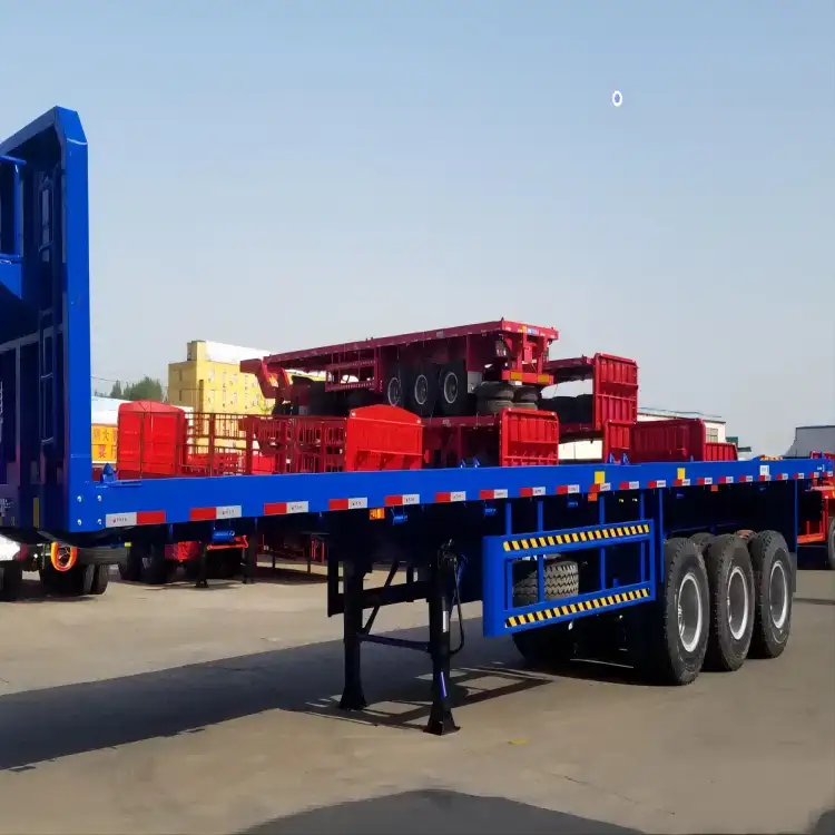 Semi flad trailer